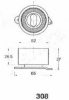 ASHIKA 45-03-308 Tensioner, timing belt
